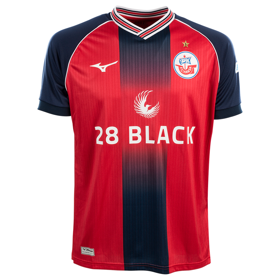 Mizuno F.C. Hansa Rostock Third Jersey 24/25 True Red